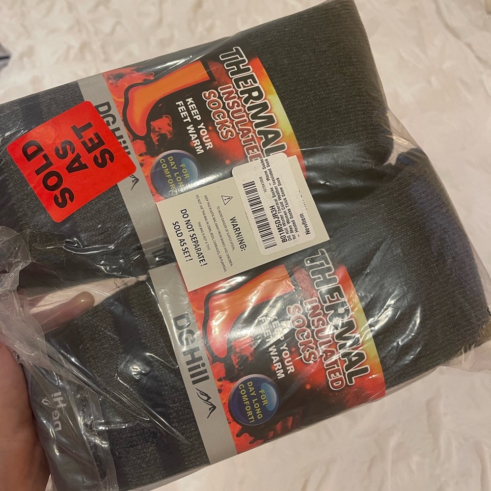 4 pairs NEW thermal socks